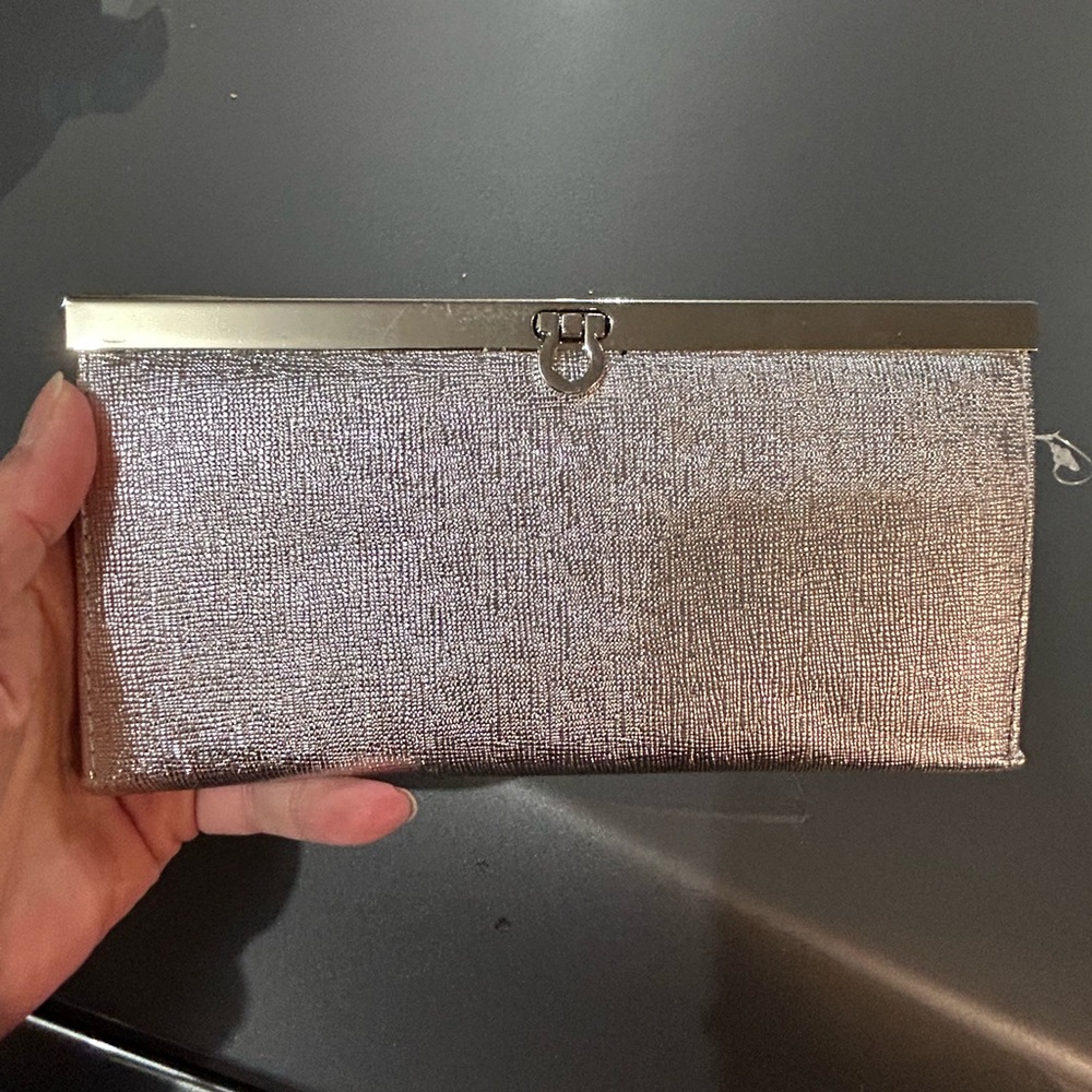 Elegant Silver Clutch